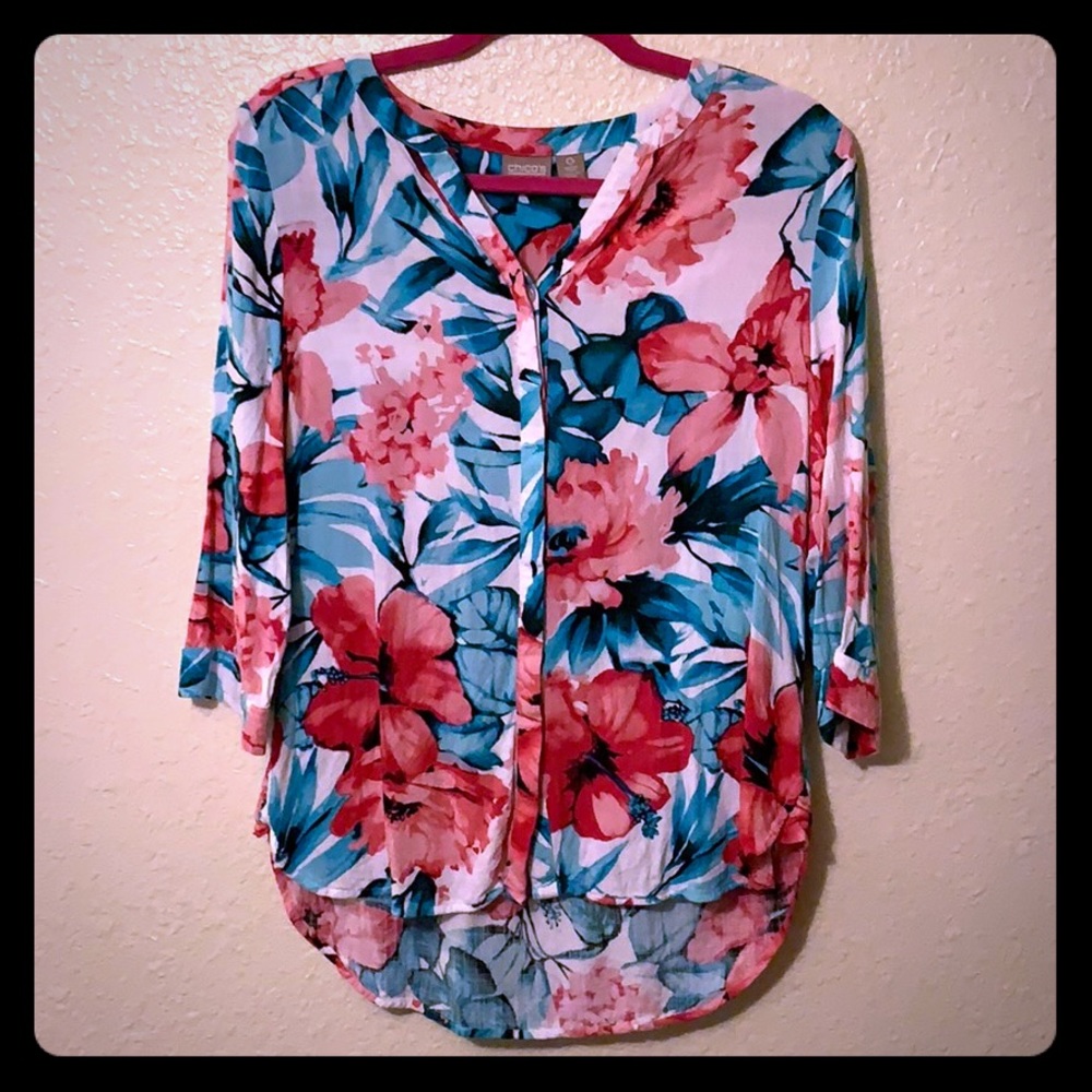 Floral blouse
